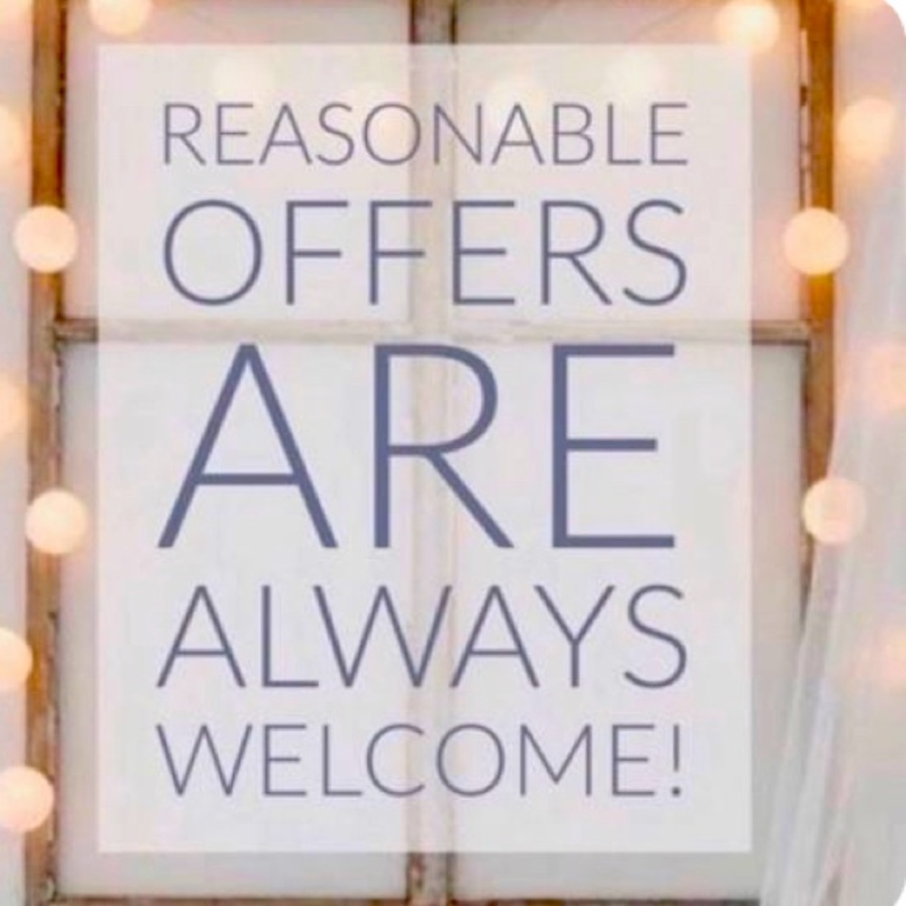 Offers Welcome!